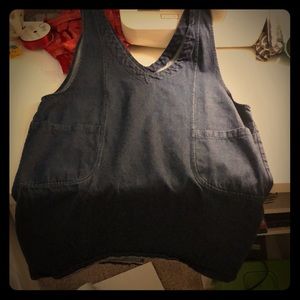 vintage denim jumper
